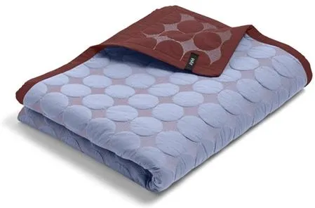 HAY Mega Dot Sengetæppe 235x245 Lyseblå